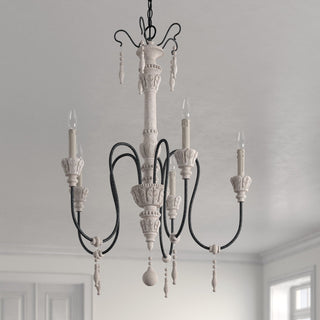 Epoch Lustre Bois Métal Luxe Postmoderne