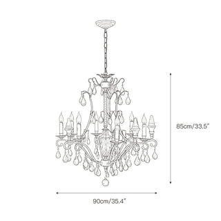 Diodem Lustre en Cristal