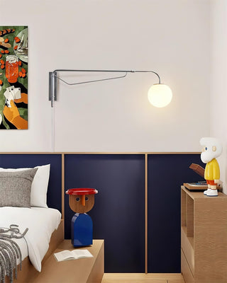 Orbit Applique Murale Métal À Bras Pivotant Moderne-Luire