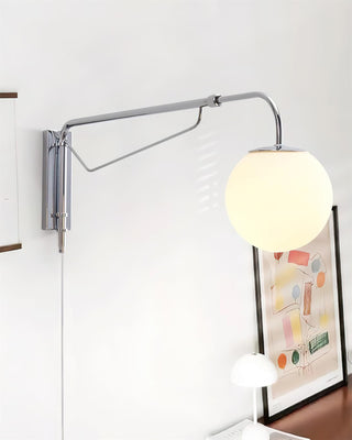 Orbit Applique Murale Métal À Bras Pivotant Moderne-Luire