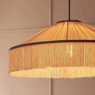 Serenya Suspension Franges Tissu Vintage-Luire