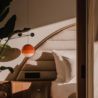 Dipping Pendant Light-Neutral Decor