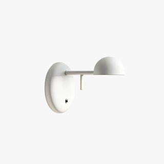 Disc Base Dome Wall Sconce-Neutral Decor