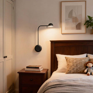 Disc Base Dome Wall Sconce-Neutral Decor