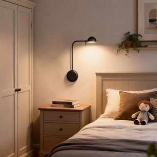 Disc Base Dome Wall Sconce-Neutral Decor