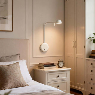 Disc Base Dome Wall Sconce-Neutral Decor