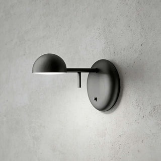 Disc Base Dome Wall Sconce-Neutral Decor