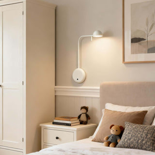 Disc Base Dome Wall Sconce-Neutral Decor