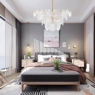 Olvynis Lustre en Cristal et Laiton avec Disques Luxueux