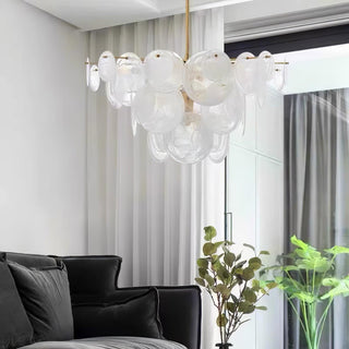Olvynis Lustre en Cristal et Laiton avec Disques Luxueux