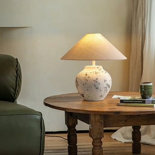 Atticus Lampe de Table en Céramique Moderne