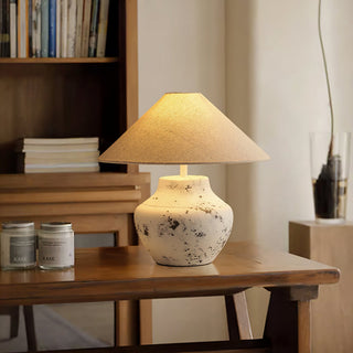 Atticus Lampe de Table en Céramique Moderne