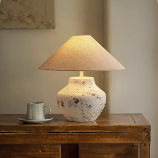 Atticus Lampe de Table en Céramique Moderne
