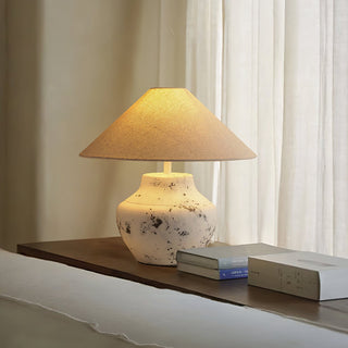 Atticus Lampe de Table en Céramique Moderne