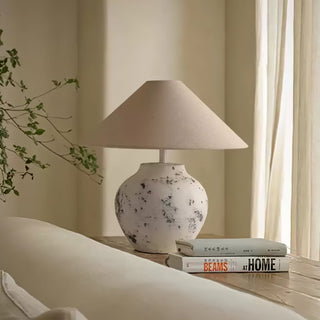 Atticus Lampe de Table en Céramique Moderne