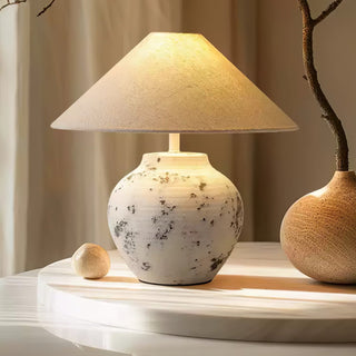 Atticus Lampe de Table en Céramique Moderne