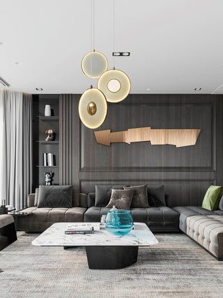 Nolan Suspension Moderne en Tissu