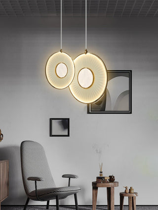 Nolan Suspension Moderne en Tissu