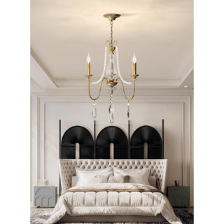 Mote Lustre Laiton Cristal Luxe Postmoderne