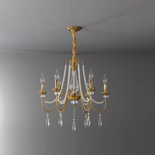 Mote Lustre Laiton Cristal Luxe Postmoderne