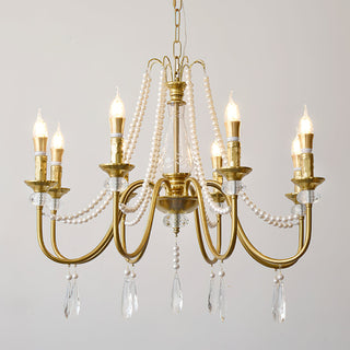 Mote Lustre Laiton Cristal Luxe Postmoderne
