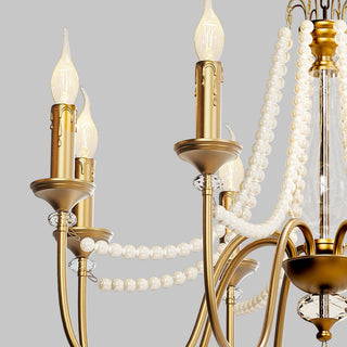 Mote Lustre Laiton Cristal Luxe Postmoderne