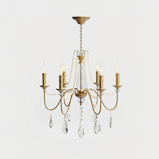 Mote Lustre Laiton Cristal Luxe Postmoderne