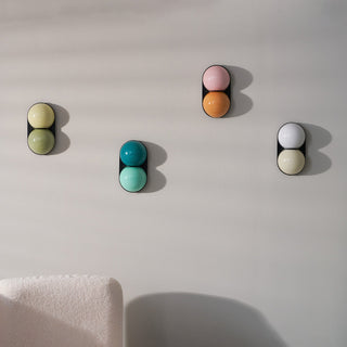 Two Globe Glass Wall Sconce-Neutral Decor