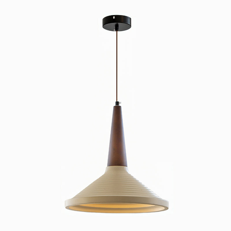 Close-up of the ceiling mount and wiring for the Doherty Pendant Light.