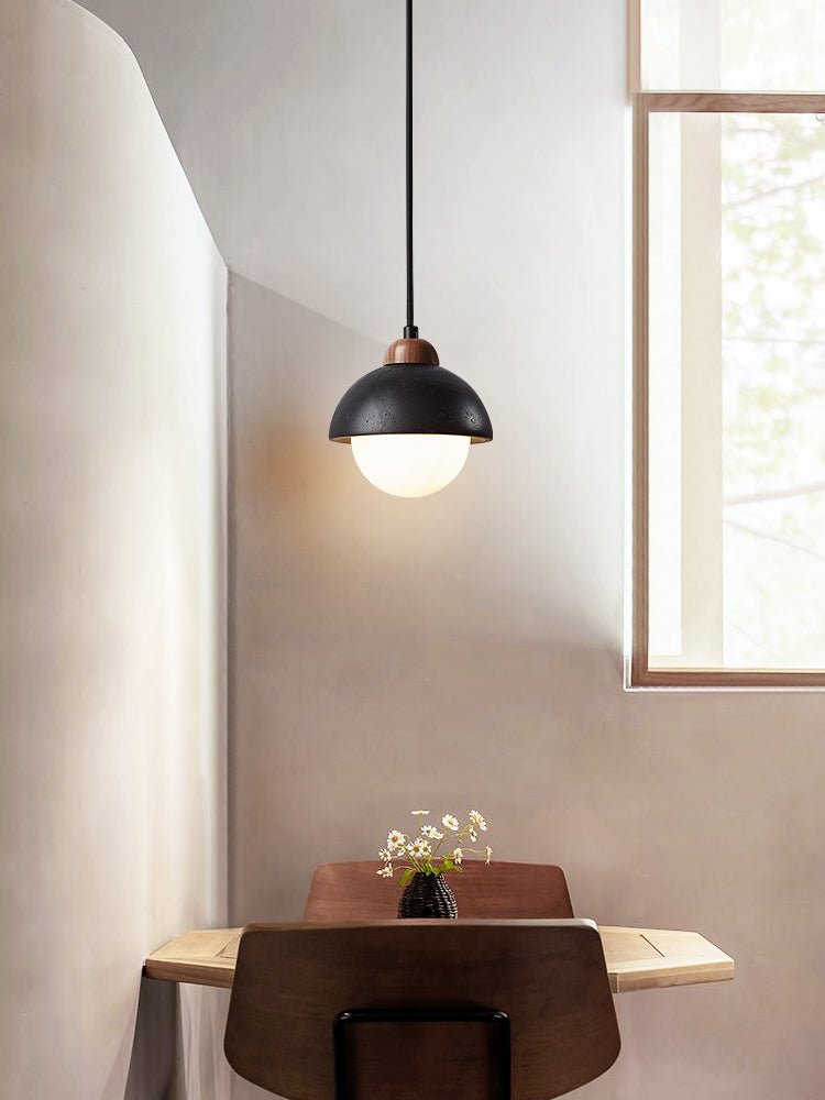 Tavoria Suspension en Travertin Noir Simple Domewood
