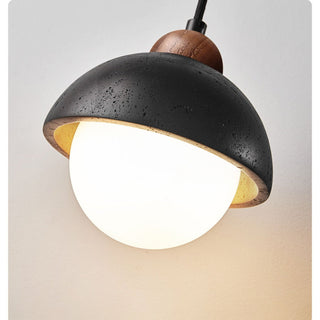 Tavoria Suspension en Travertin Noir Simple Domewood