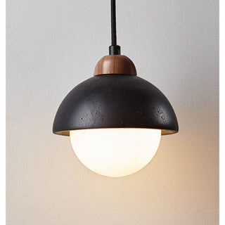 Tavoria Suspension en Travertin Noir Simple Domewood