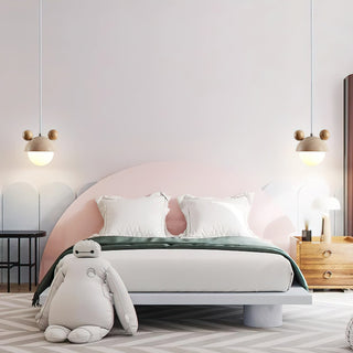 Lyraeus Suspension Moderne en Travertin