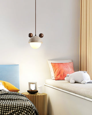 Lyraeus Suspension Moderne en Travertin