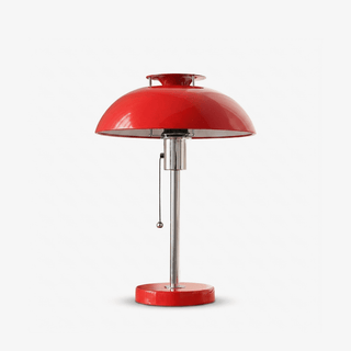 Domo Chrome Mushroom Table Lamp-Neutral Decor