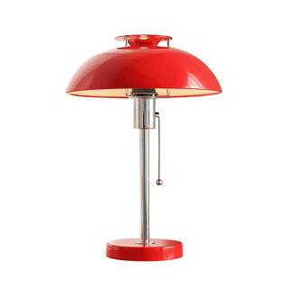 Domo Chrome Mushroom Table Lamp-Neutral Decor