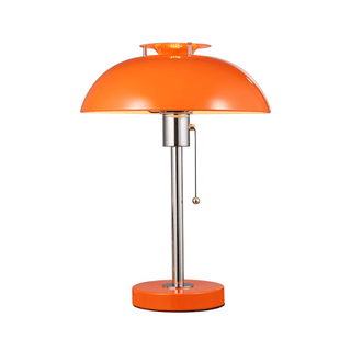 Domo Chrome Mushroom Table Lamp-Neutral Decor
