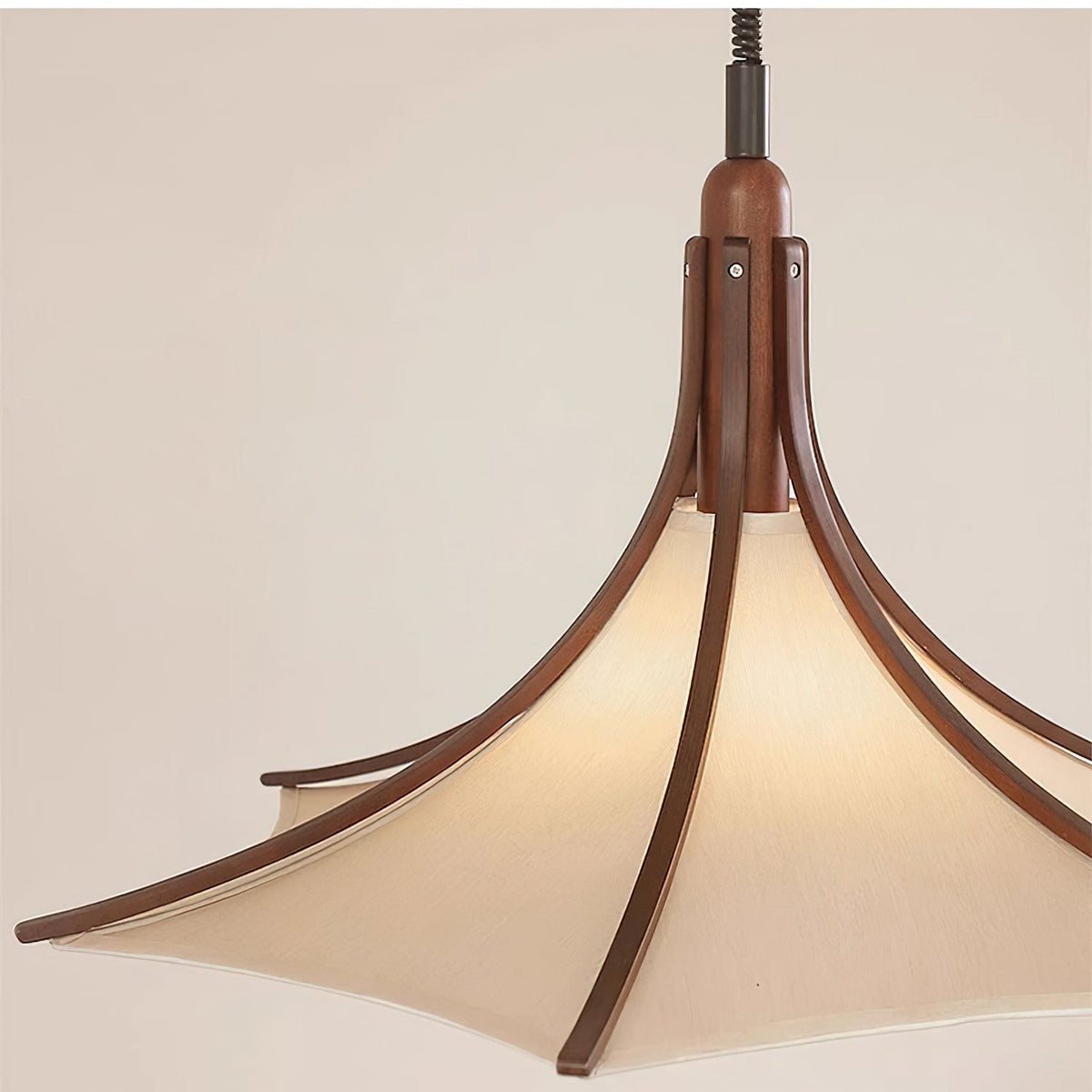 Full profile view of the Domus Pendant Light.