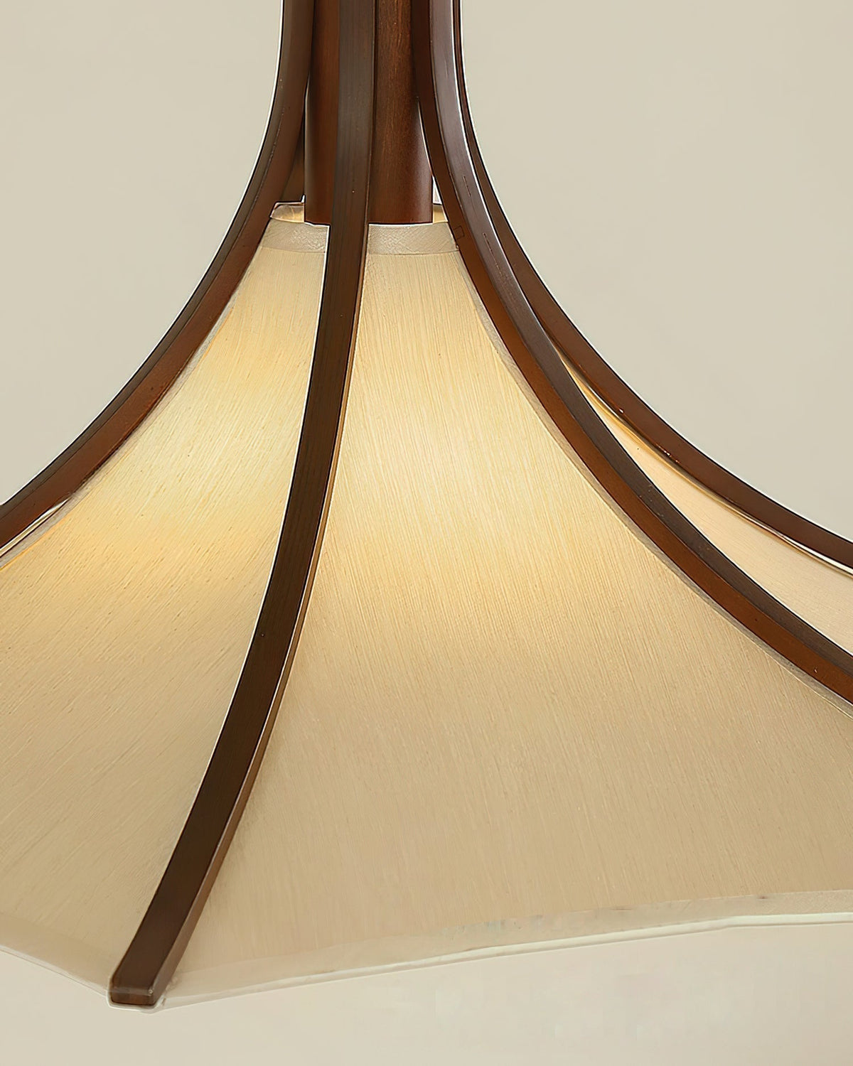 Dimensional drawing of the Domus Pendant Light with measurements.