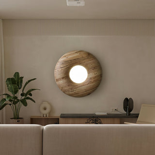 Zosora Organique Chêne Applique Plafond