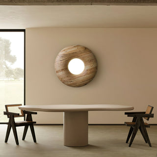 Zosora Organique Chêne Applique Plafond