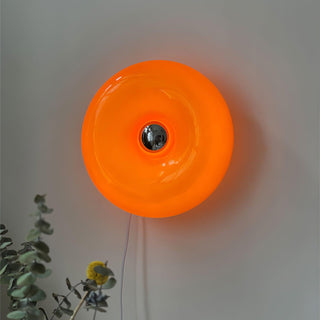 Donuts Applique murale rétro orange-Luire