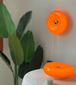 Donuts Applique murale rétro orange-Luire
