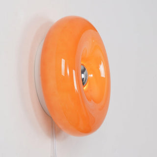 Donuts Applique murale rétro orange-Luire