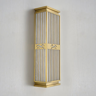 Lustra Applique Murale en Laiton Style Oriental pour Entrée