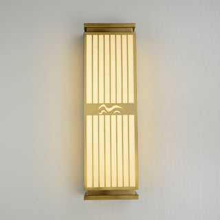 Lustra Applique Murale en Laiton Style Oriental pour Entrée