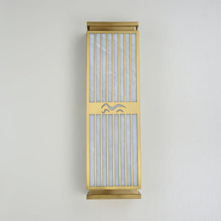 Lustra Applique Murale en Laiton Style Oriental pour Entrée
