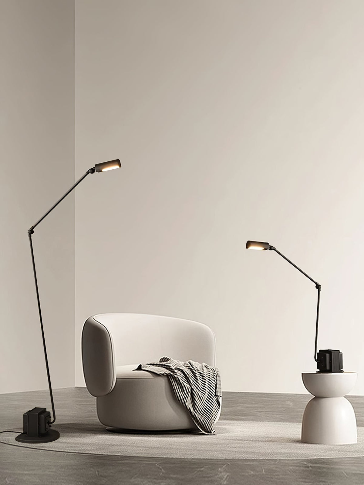 Nerilux Lampadaire Réglable