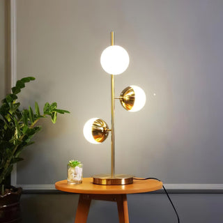 Myliryre Moderne du Milieu du Siècle Lampadaire en Laiton