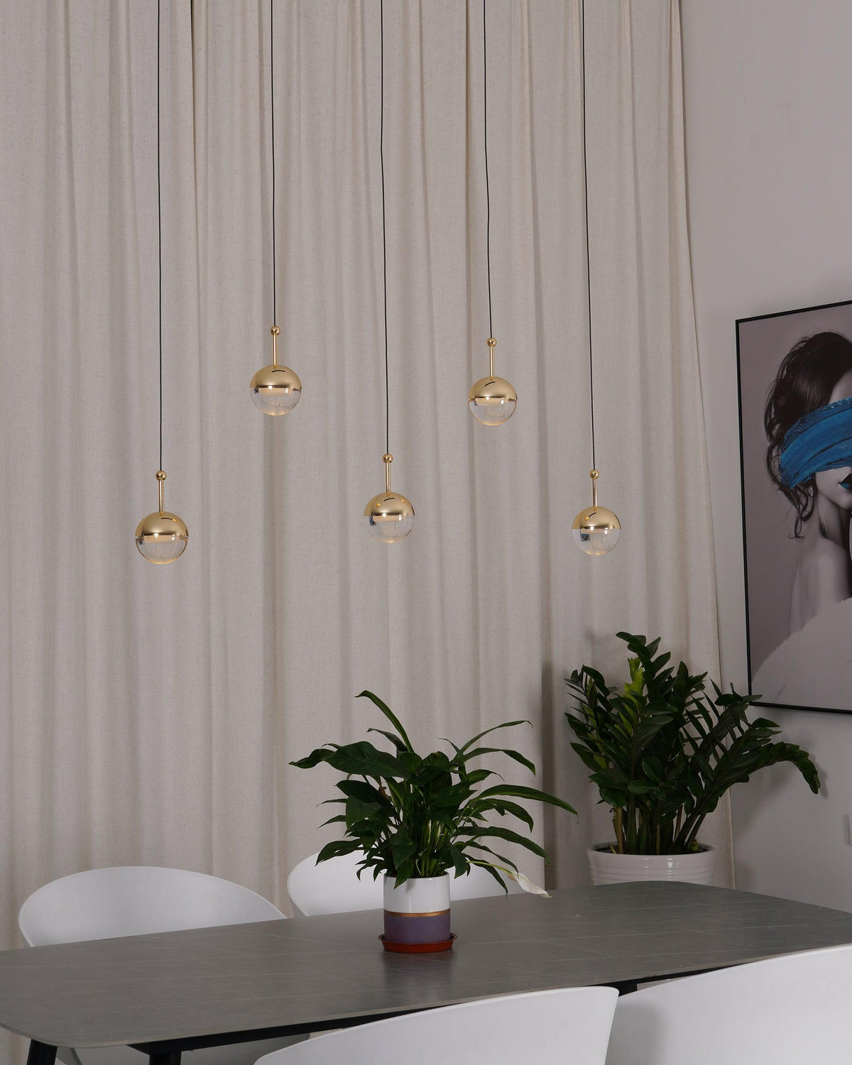 Emilevia Suspension Multi-Drops Minimaliste